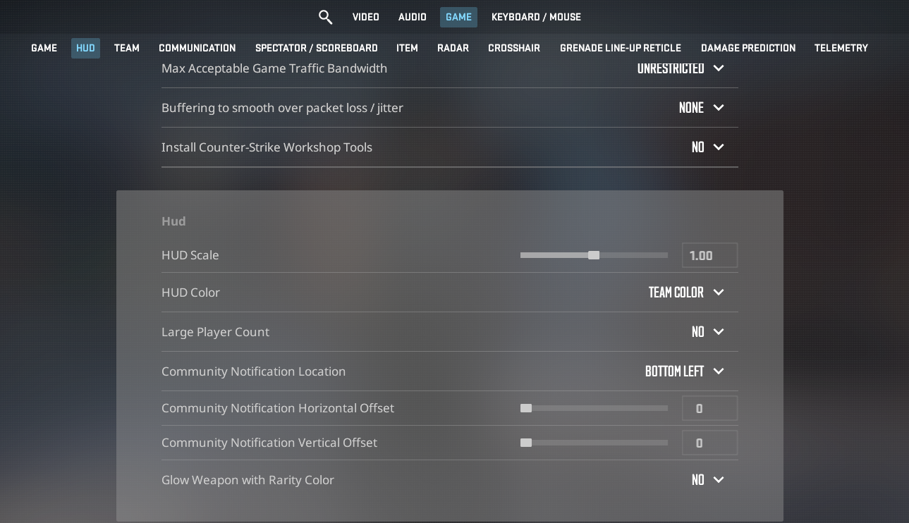 hud configuration counter strike 2